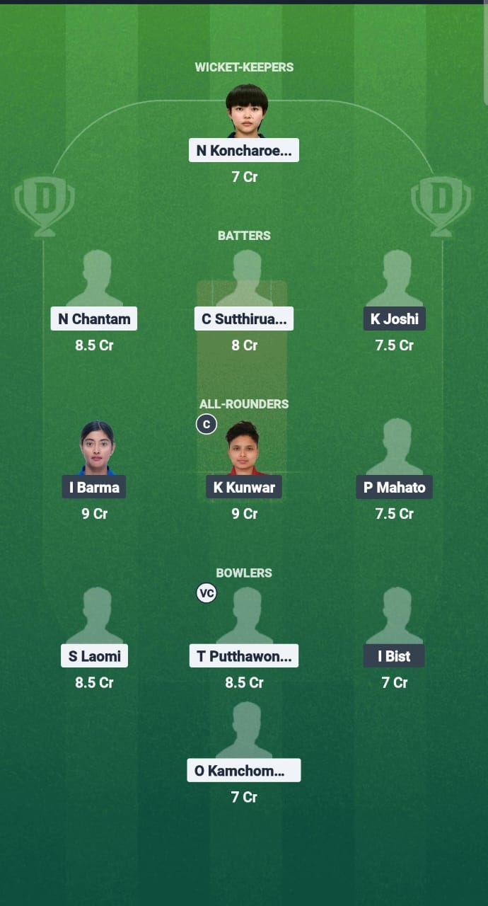 1000676312 TL-W vs NP-W Dream11 التنبؤ Fantage Clicket Consult Dream11 Team ICC Women's T20 WC Asia Cynside 2025
