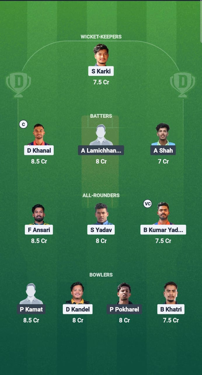 1000679161 NBS vs BPT Dream11 Prediction Fantasy Cricket Tips Dream11 Team Nepal T10 2025