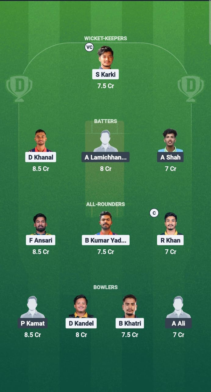 1000679164 NBS vs BPT Dream11 Prediction Fantasy Cricket Tips Dream11 Team Nepal T10 2025