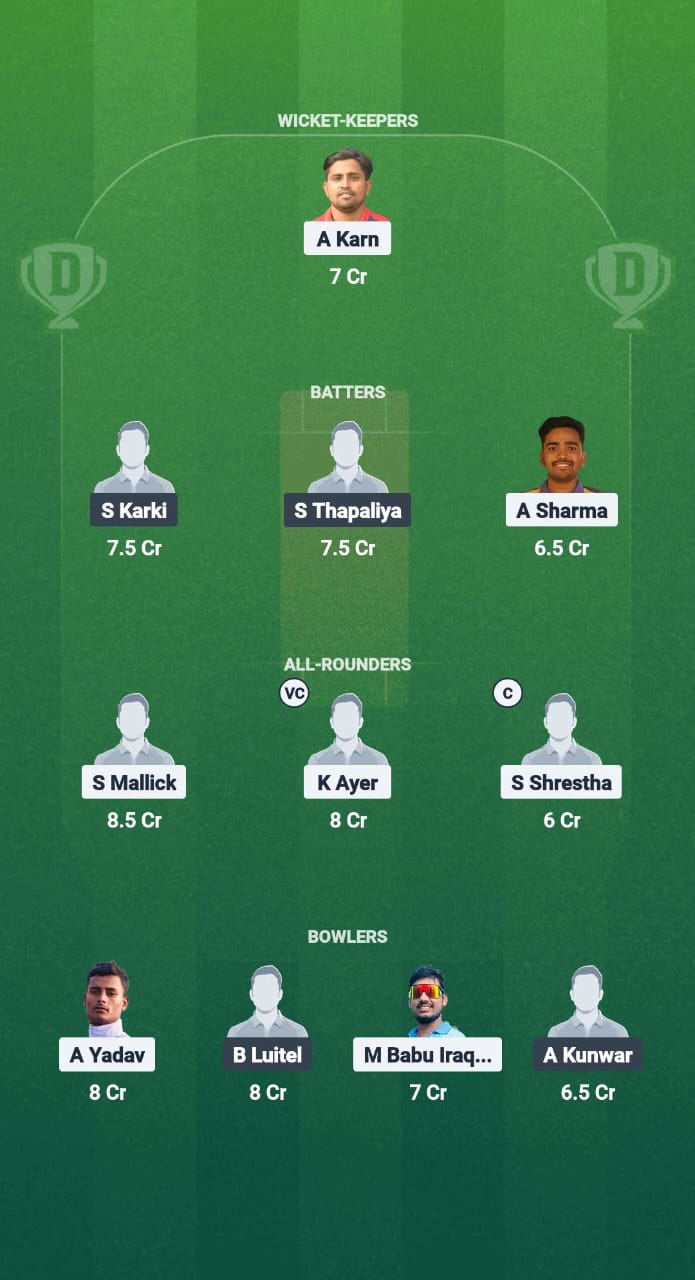 1000680073 AVC vs KPL Dream11 Prediction Fantasy Cricket Tips Dream11 Team Nepal 10 2025