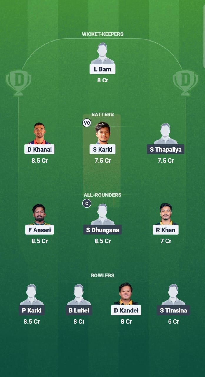 1000680939 NBS vs KPL Dream11 Prediction Fantasy Cricket Tips Dream11 Team Nepal T10 2025