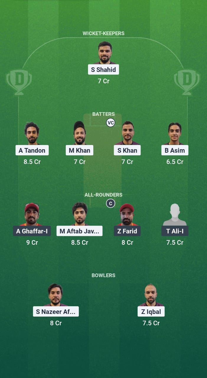 1000681427 AJM vs EMR Dream11 Prediction Fantasy Cricket Tips Dream11 Team Emirates D10 2025