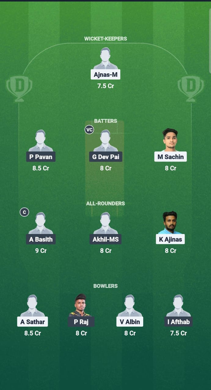 1000681737 WAN vs ERL Dream11 Prediction Fantasy Cricket Tips Dream11 Team Kerala T20 Men's Challenger Trophy 2025