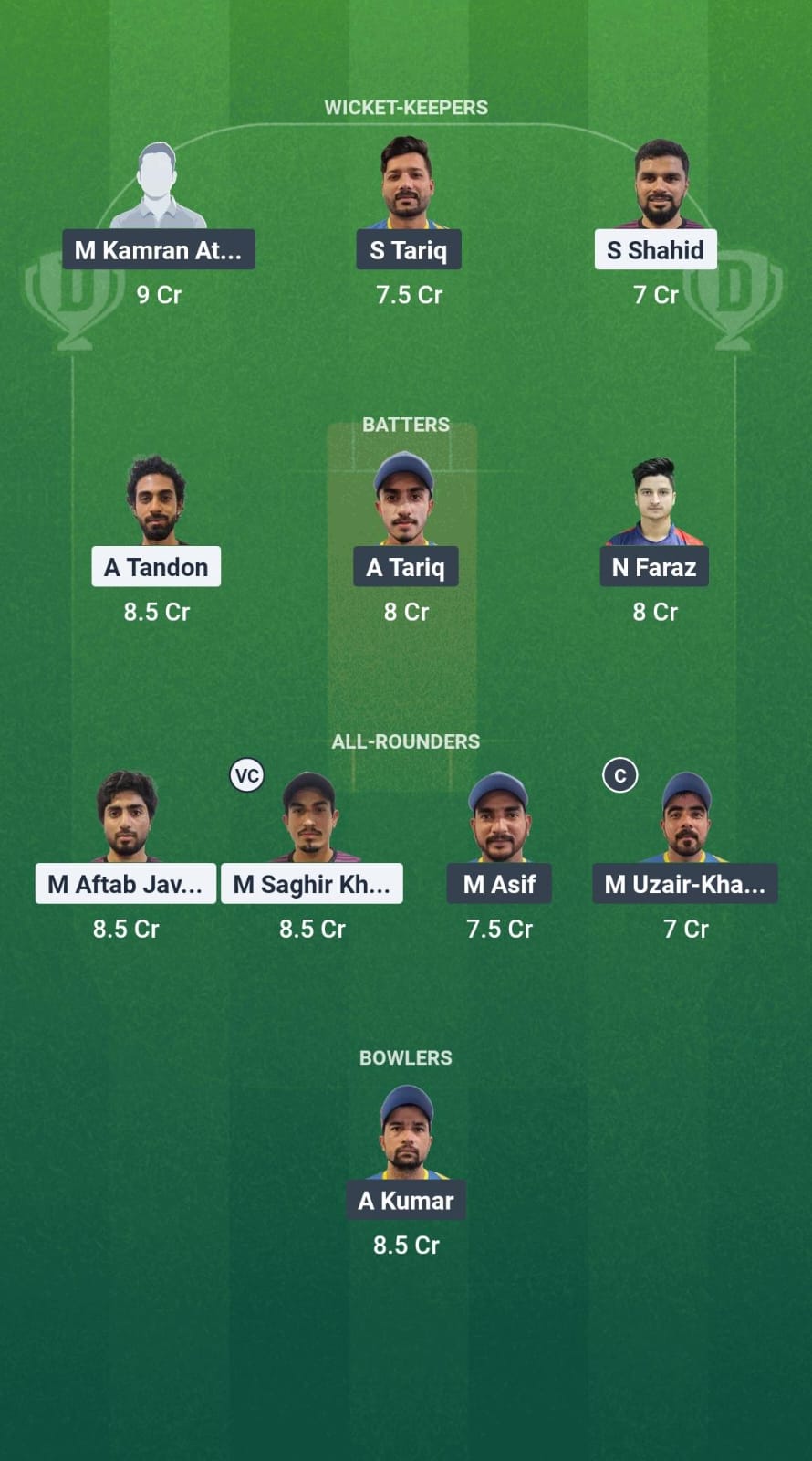 AJM vs EMB Dream11 Prediction Fantasy Cricket Tips Dream11 Team Emirates D10 2025 