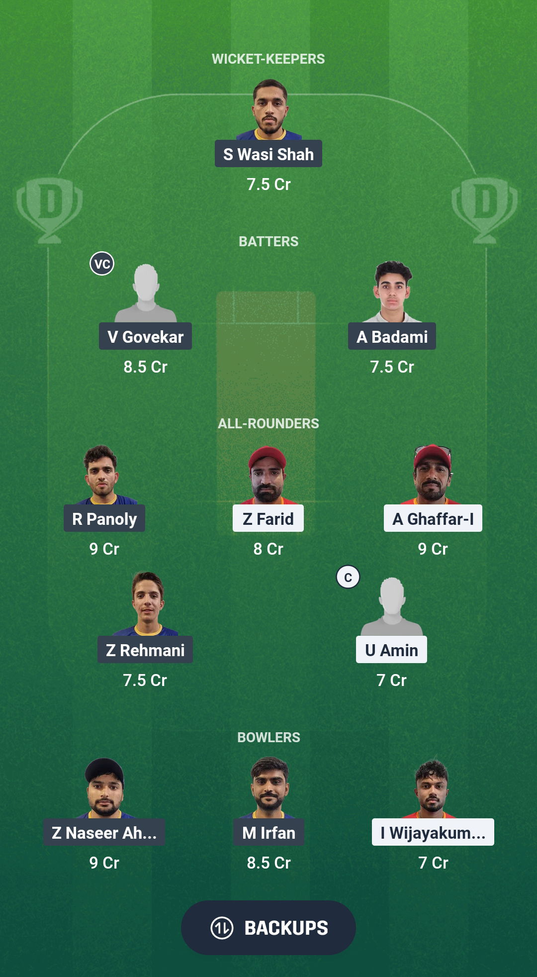 EMR vs DUB Dream11 Prediction Fantasy Cricket Tips Dream11 Team Emirates D10 2025 