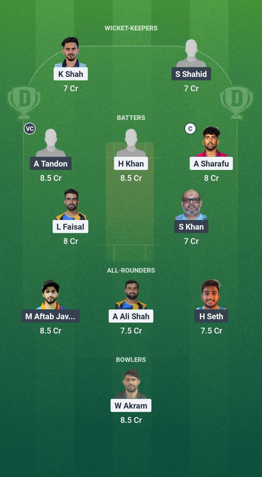 1000682555 SHA vs AJM Dream11 Prediction Fantasy Cricket Tips Dream11 Team Emirates D10 2025