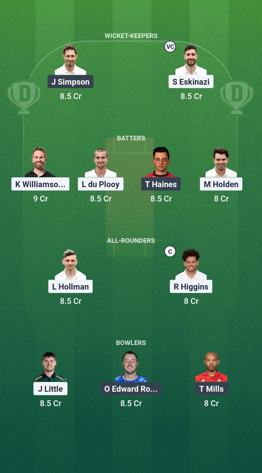 1000683861 MID vs SUS Dream11 Prediction Fantasy Cricket Tips Dream11 Team English T20 Blast 2025
