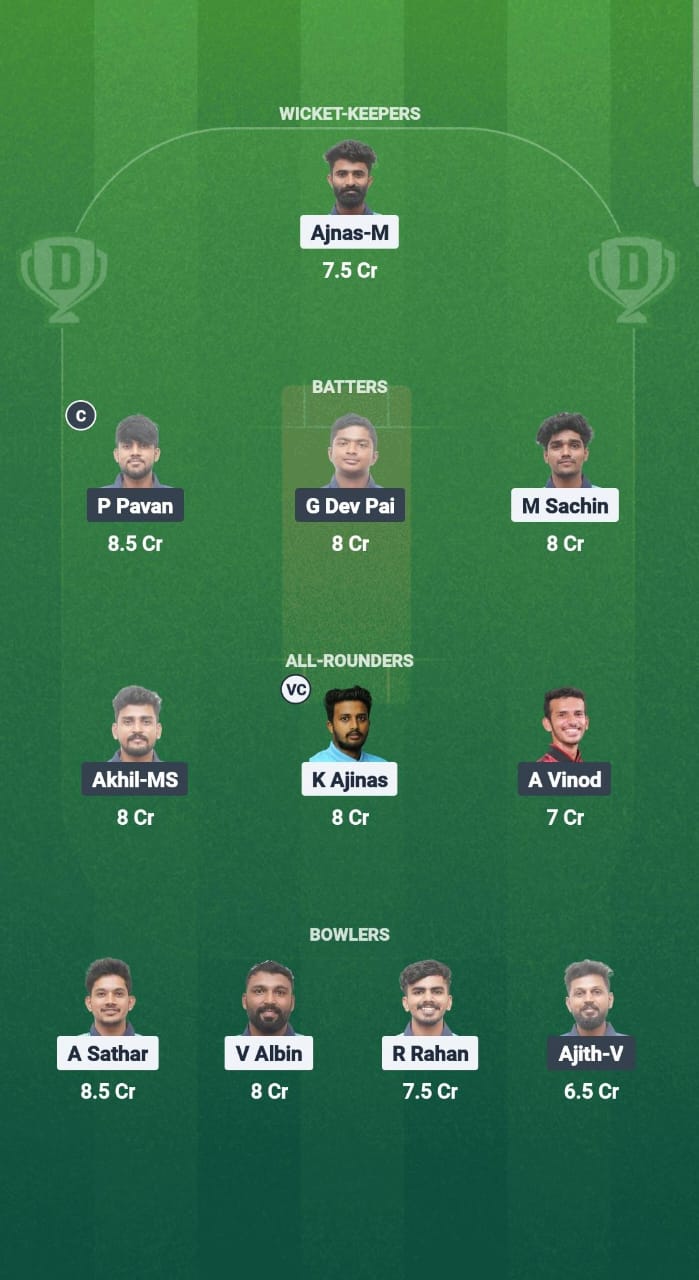 1000684895 WAN vs ERL Dream11 Prediction Fantasy Cricket Tips Dream11 Team Kerala T20 Men's Challenger Trophy 2025