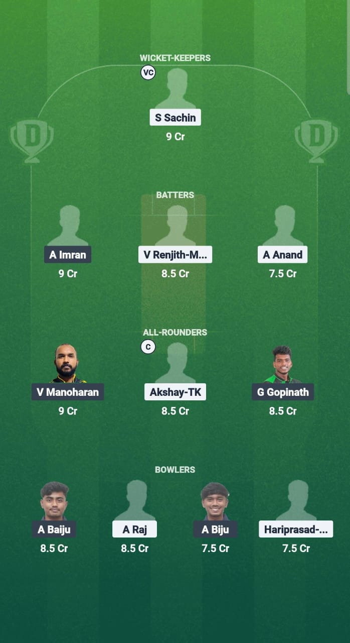 1000686857 PAL vs CDS Dream11 Prediction Fantasy Cricket Tips Dream11 Team Kerala T20 Men's Challenger Trophy 2025