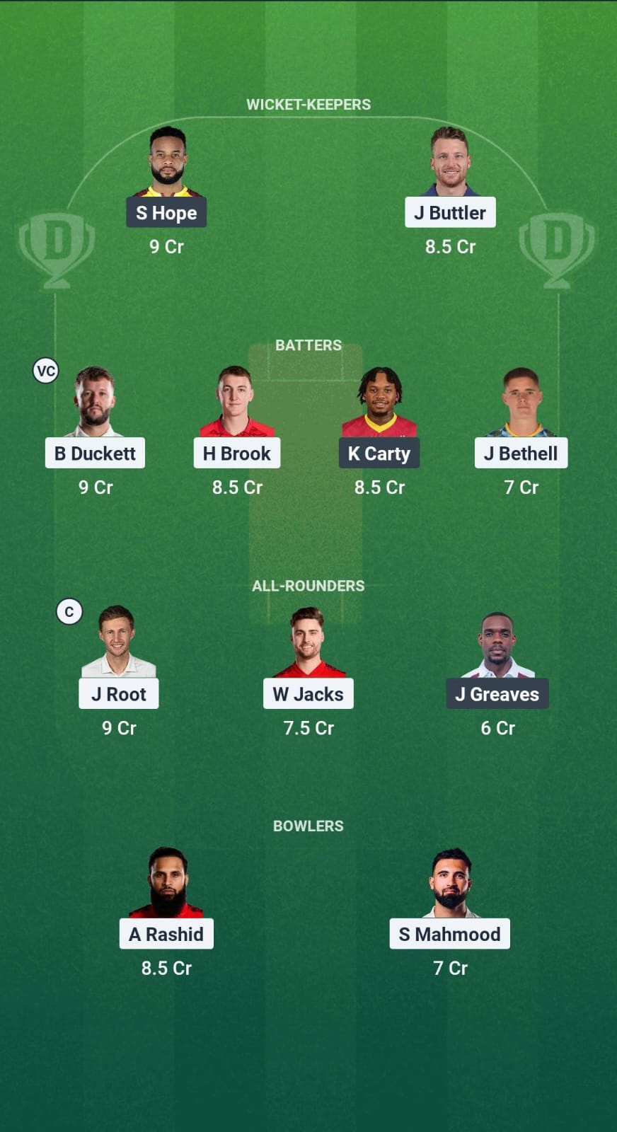 ENG vs WI Dream11 Prediction Fantasy Cricket Tips Dream11 Team West Indies Tour of England 2025 