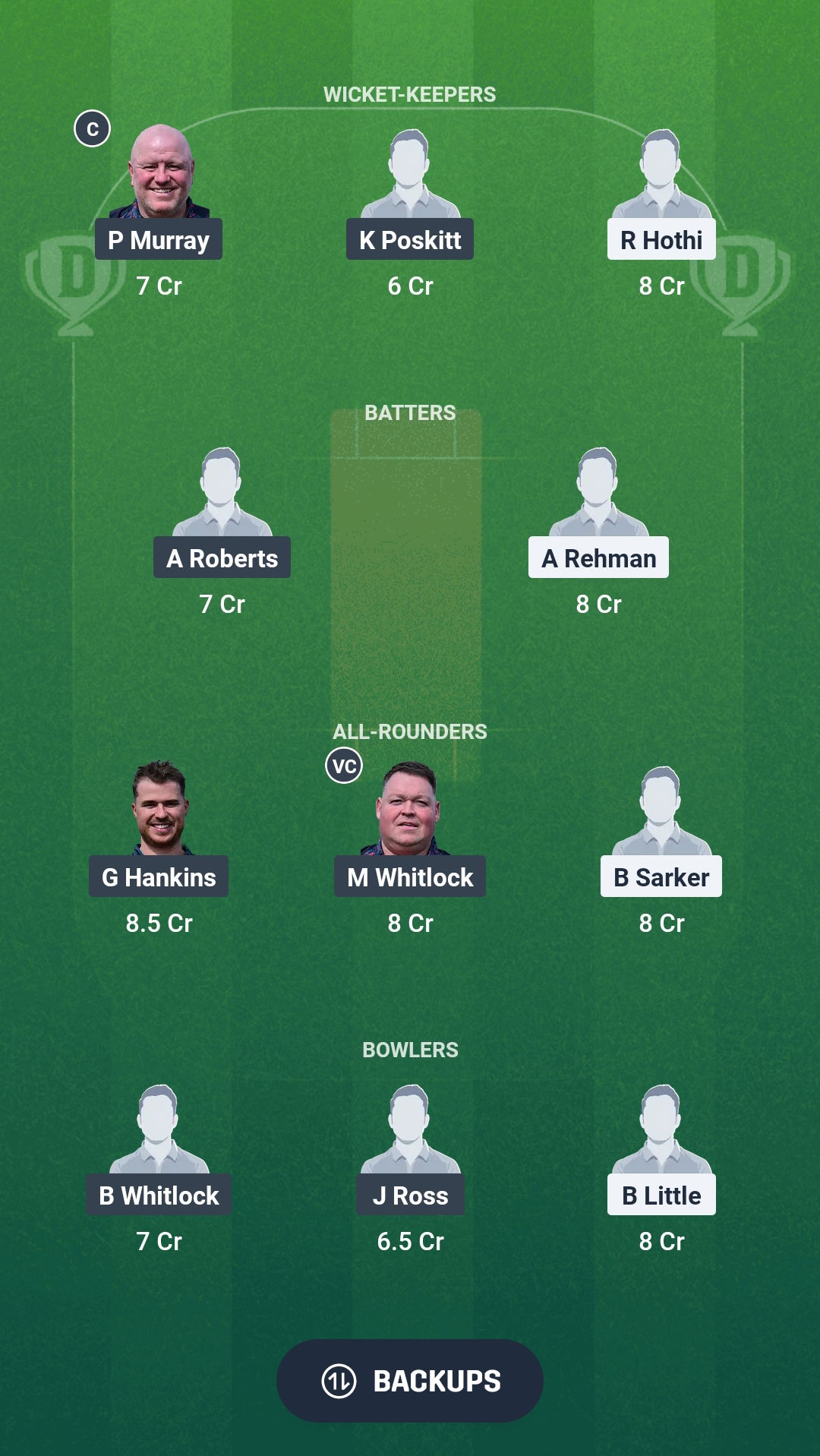 RNH VS HOR11 Forecast Fantasy Cricket Tips 