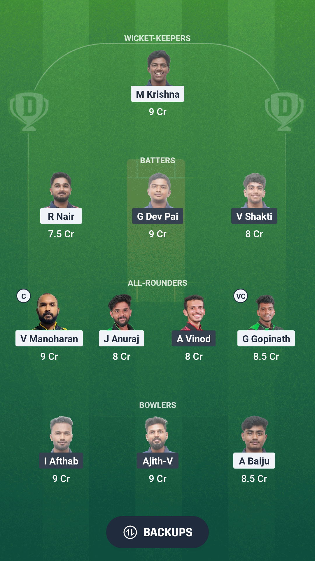 1000689128 CDS vs ERL Dream11 Prediction Fantasy Cricket Tips Dream11 Team Kerala T20 Men's Challenger Trophy 2025