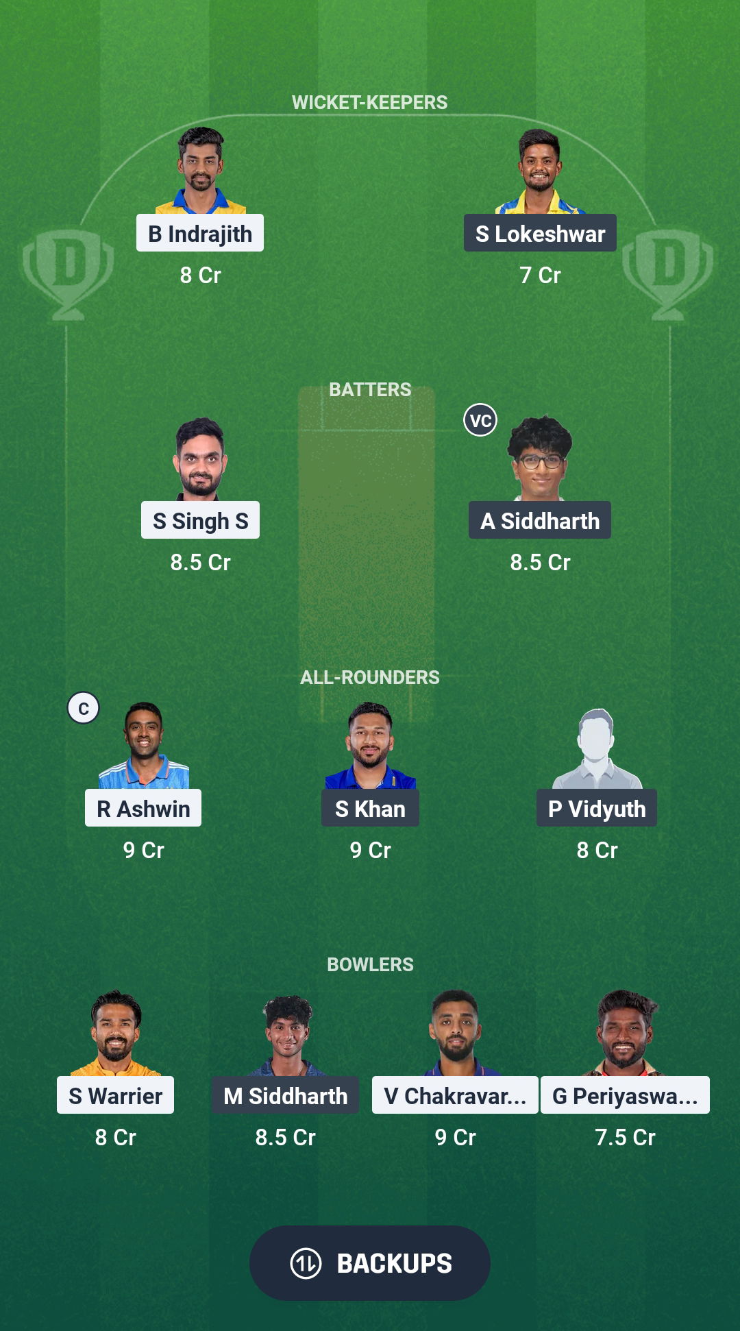 1000690215 DD vs LKK Dream11 Prediction Fantasy Cricket Tips Dream11 Team TNPL T20 2025
