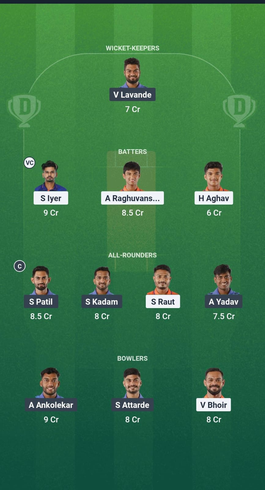 SBMF vs ETS Dream11 Prediction Fantasy Cricket Tips Dream11 Team Mumbai T20 League 2025 