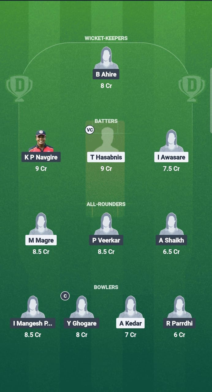 SS-W VS RR-W Dream11 Forecast Fantasy Cricket Tips Dream11 Team Maharashtra Women's T20 Premier League 2025 