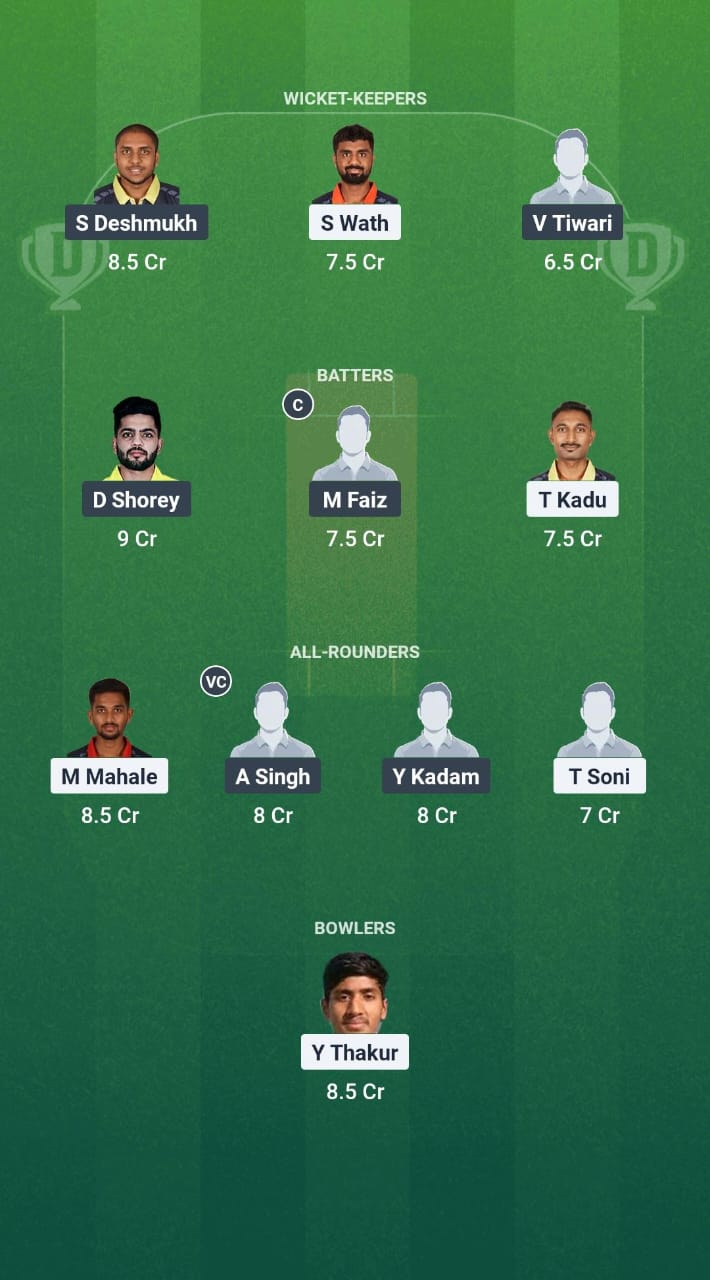 1000694872 NAH vs PAS Dream11 Prediction Fantasy Cricket Tips Dream11 Team Vidarbha Pro T20 League 2025