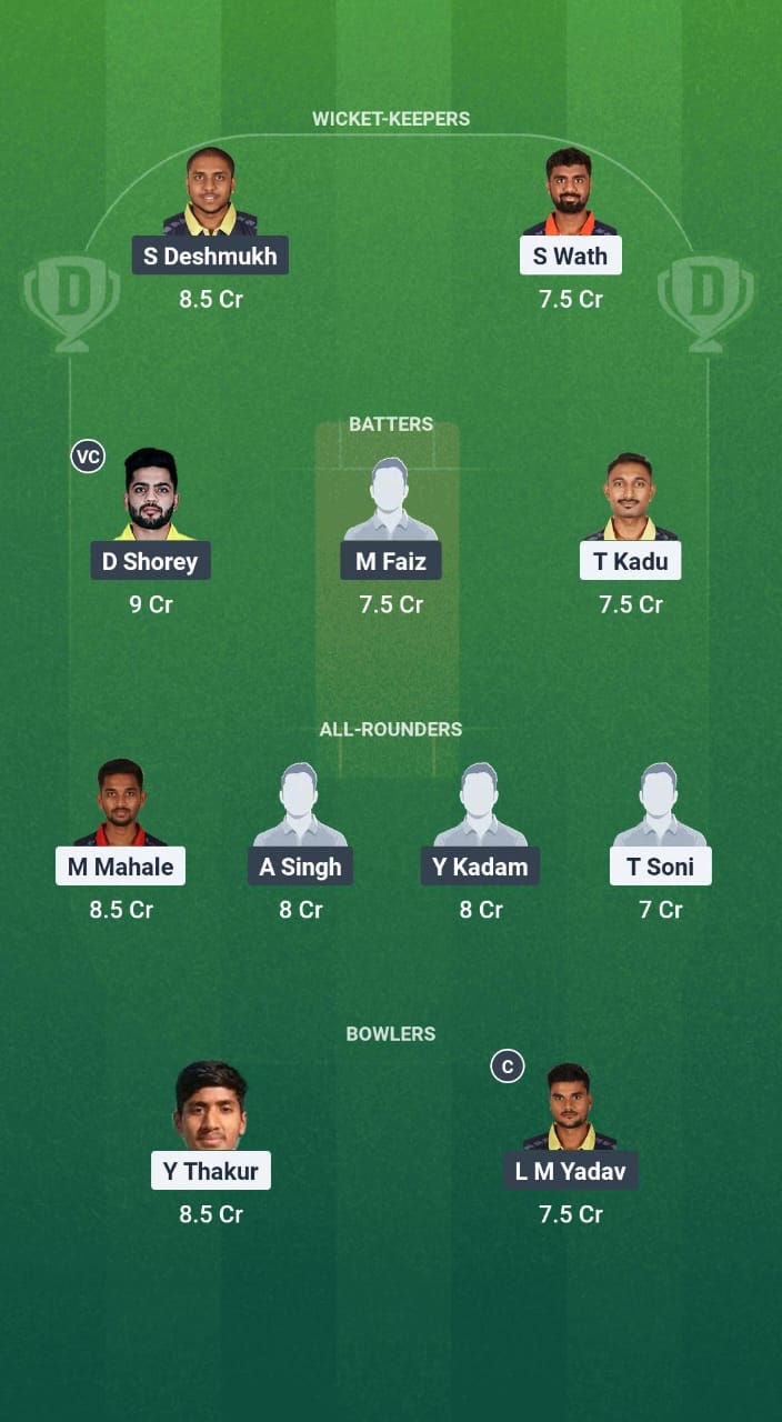 1000694875 NAH vs PAS Dream11 Prediction Fantasy Cricket Tips Dream11 Team Vidarbha Pro T20 League 2025