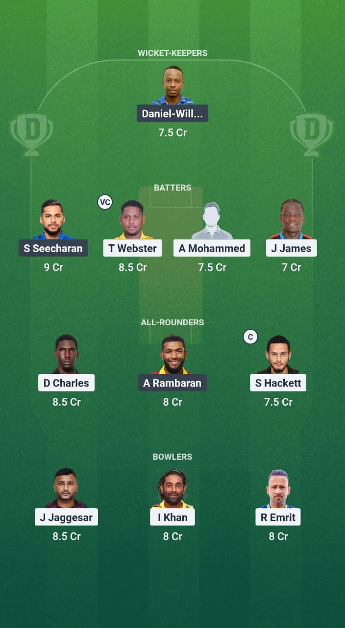 1000696621 SCK vs SLS Dream11 Prediction Fantasy Cricket Tips Dream11 Team West Indies T10 Trinidad Blast 2025