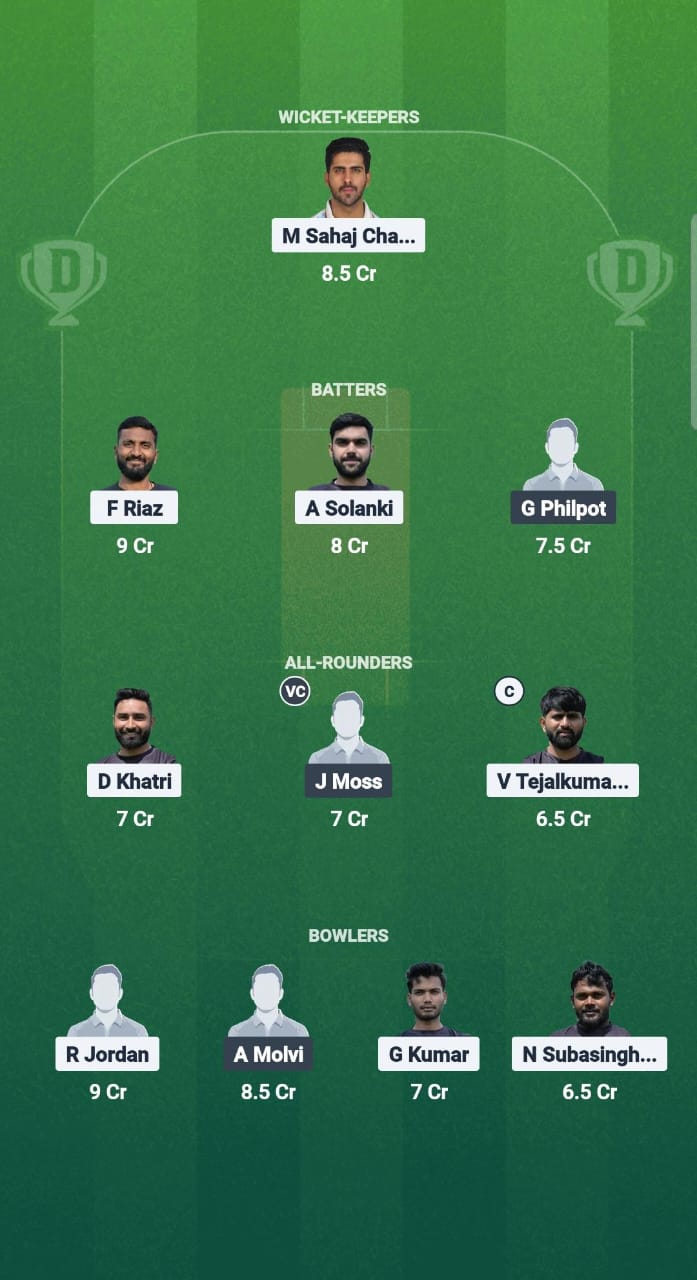Vs Ha Dream11 Cricket Fantasy Cricket Dream11 TEAM ECS T10 Hornchurch 2025 