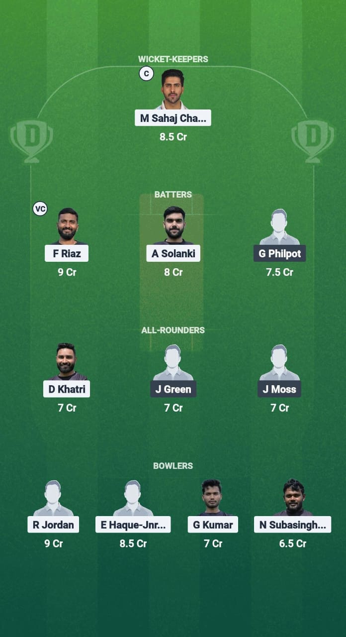 Vs Ha Dream11 Cricket Fantasy Cricket Dream11 TEAM ECS T10 Hornchurch 2025 