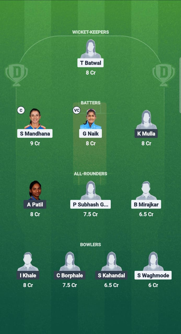 1000696697 RJ-W vs PW-W Dream11 Prediction Fantasy Cricket Tips Dream11 Team Maharashtra Women T20 Premier League 2025