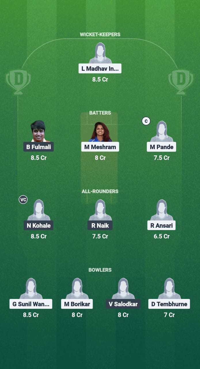 1000696704 Nat-w vs nmb-w dream11 prediction Chikat Tips Dream11 Team Vidarbha Women Pro T20 2025