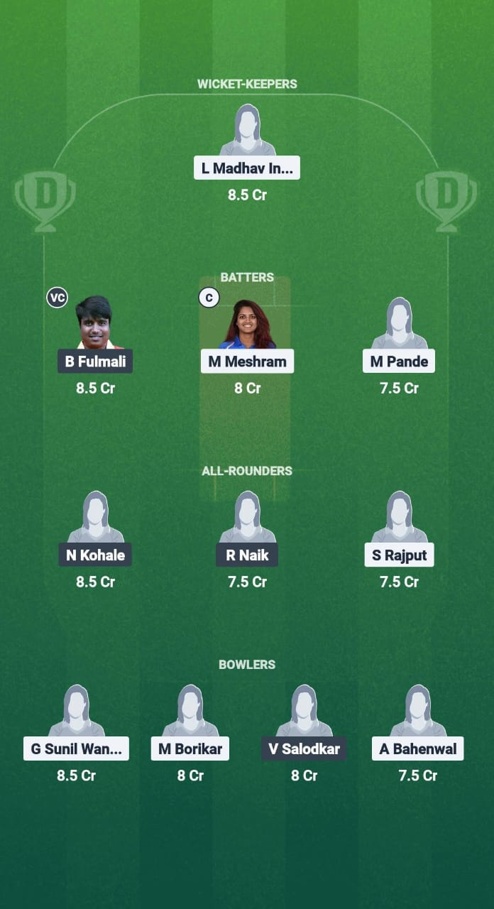 1000696707 Nat-w vs nmb-w dream11 prediction Chikat Tips Dream11 Team Vidarbha Women Pro T20 2025