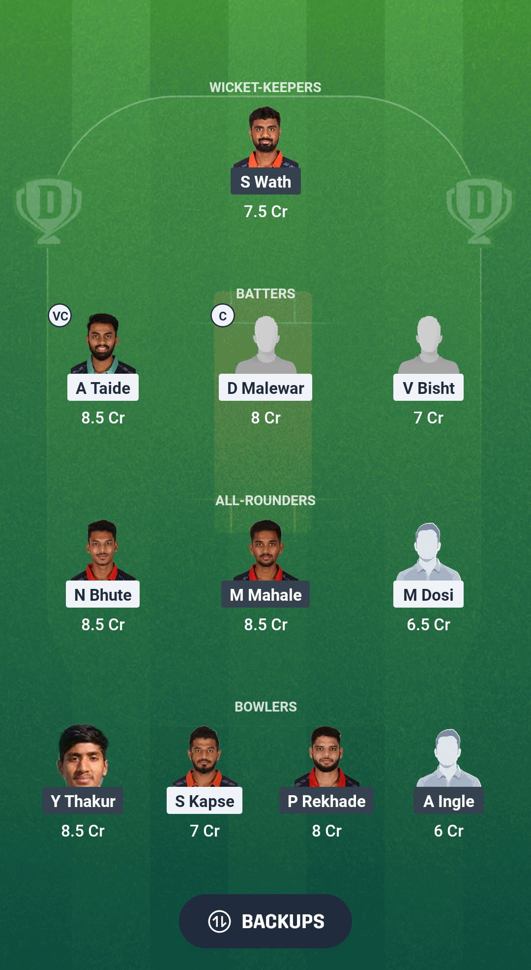 1000697422 BHR vs NAH Dream11 Prediction Fantasy Cricket Tips Dream11 Team Vidarbha Pro T20 League 2025