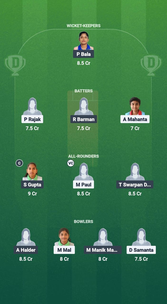 1000698122 LSKT-W vs SSS-W Dream11 Prediction Fantasy Cricket Tips Dream11 Team Bengal Women's Pro T20 League 2025