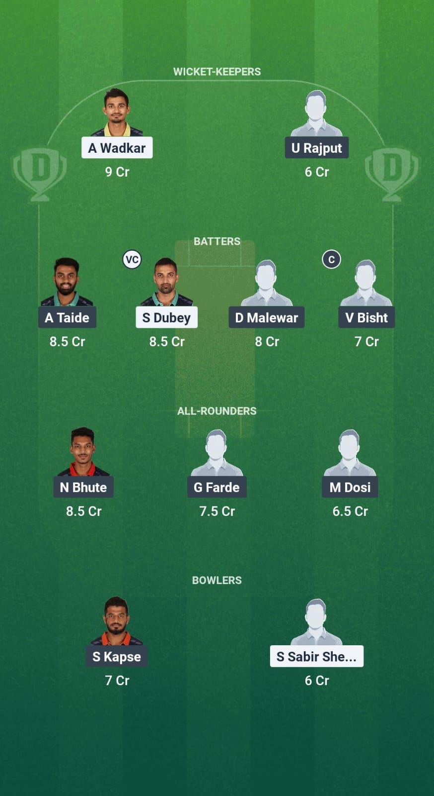 1000698708 NAT vs BHR Dream11 Prediction Fantasy Cricket Tips Dream11 Team Vidarbha Pro T20 League 2025
