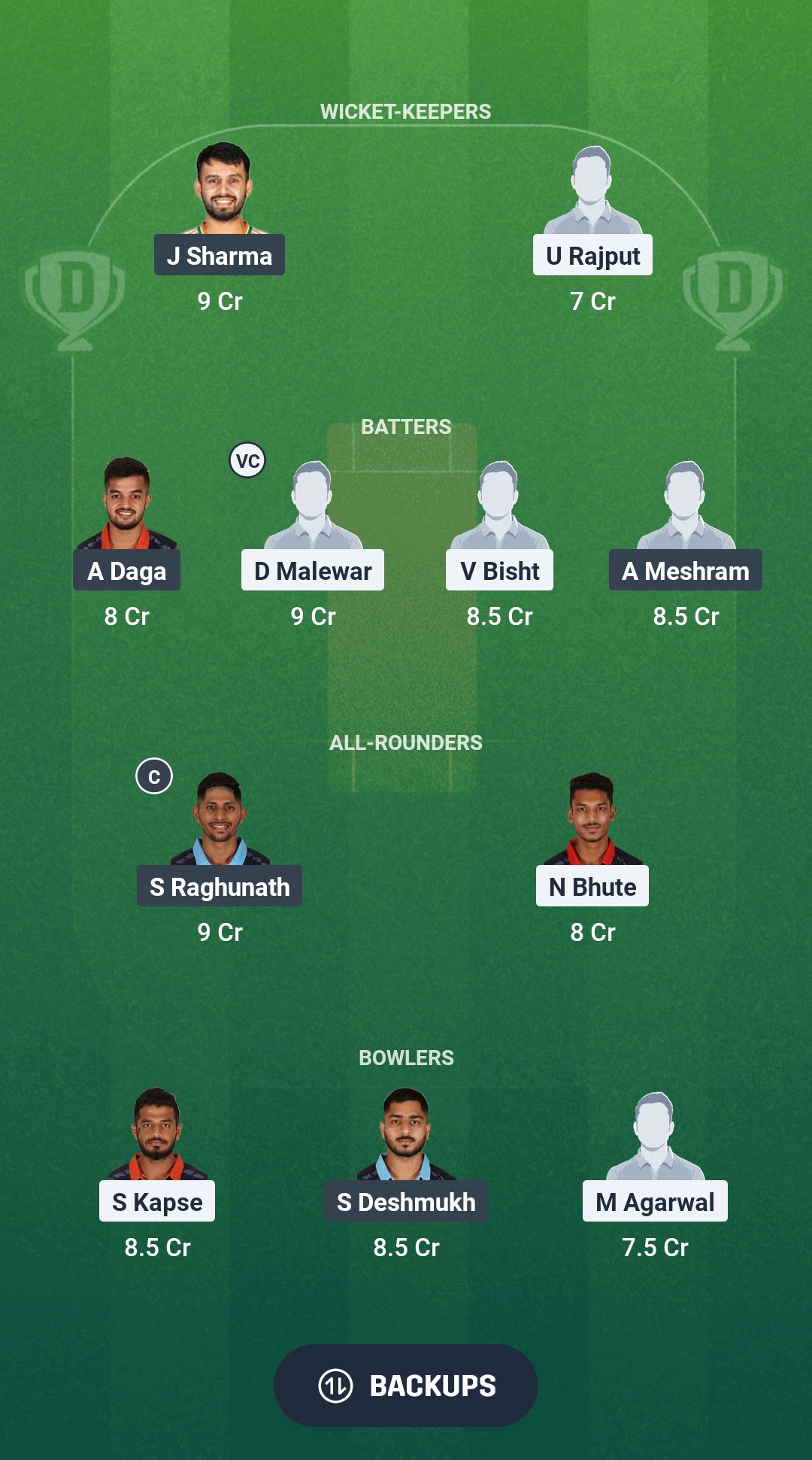 1000699570 BHR vs NMB Dream11 Prediction Fantasy Cricket Tips Dream11 Team Vidarbha Pro T20 League 2025