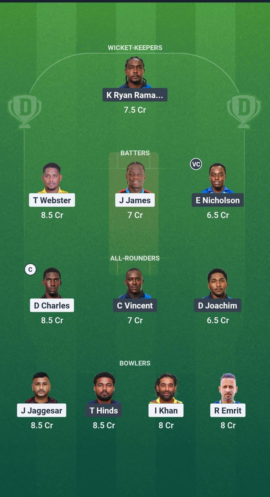 1000699673 SCK vs TLS Dream11 Prediction Fantasy Cricket Tips Dream11 Team West Indies T10 Trinidad Blast 2025