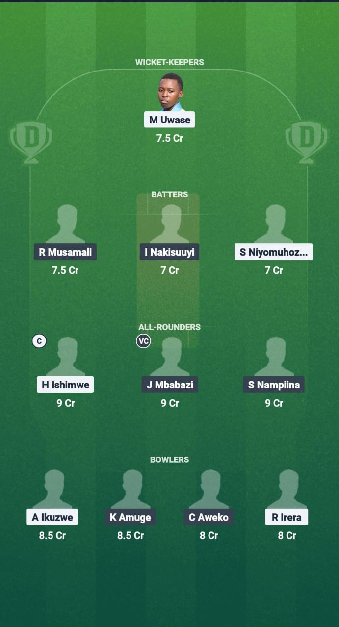 1000700271 RWA-W vs UG-W Dream11 Prediction Fantasy Cricket Tips Dream11 Team Kwibuka Womens T20 2025