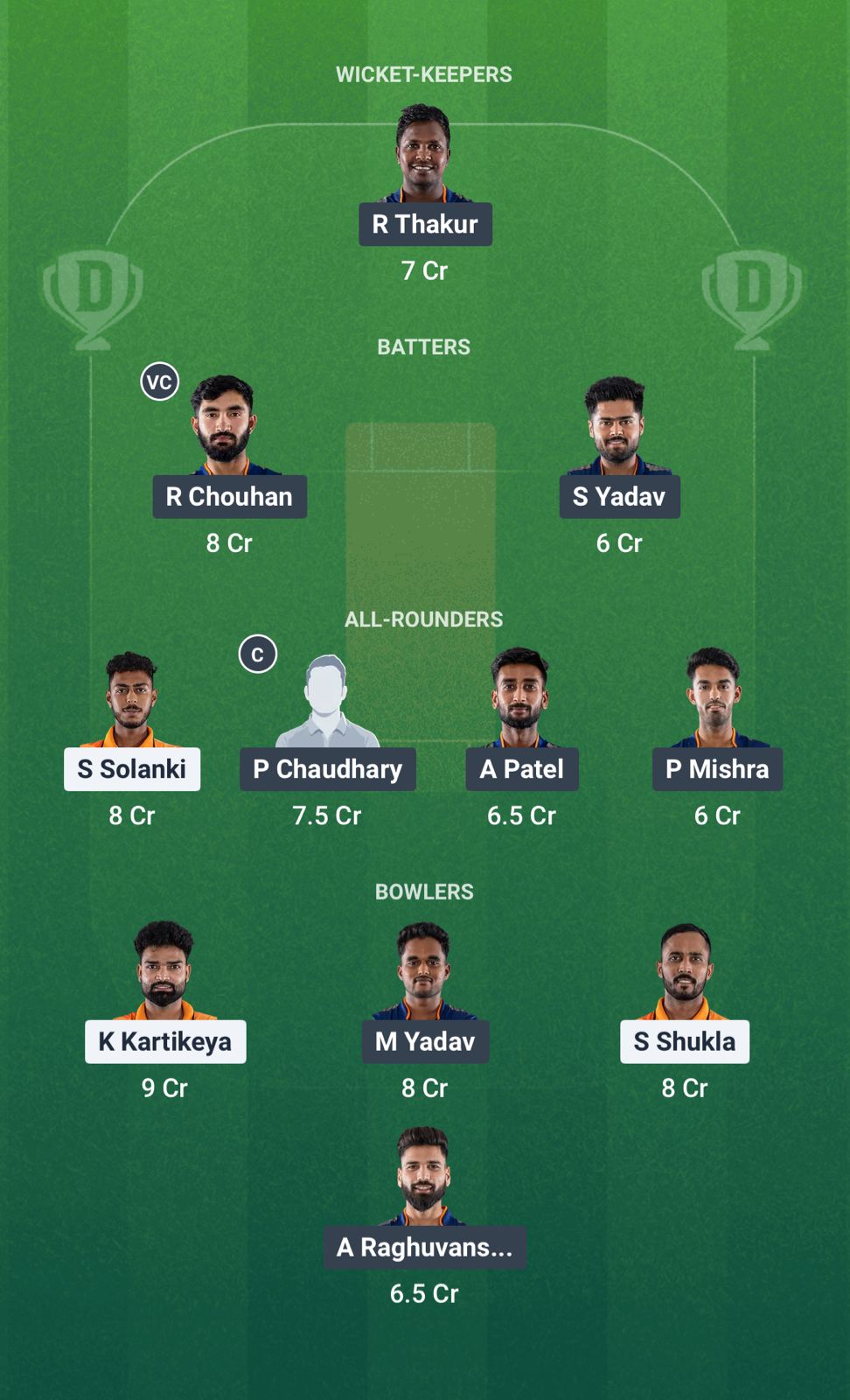 1000700492 RW vs GC Dream11 Prediction Fantasy Cricket Tips Dream11 Team Madhya Pradesh T20 League 2025