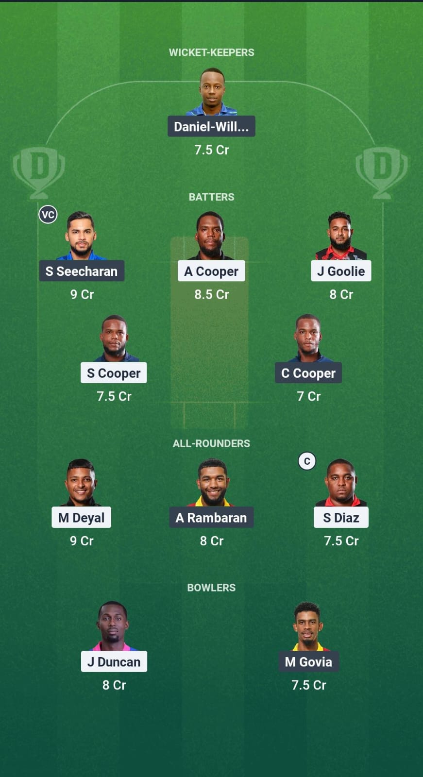 1000700749 CSP vs SLS Dream11 Prediction Fantasy Cricket Tips Dream11 Team West Indies T10 Trinidad Blast 2025
