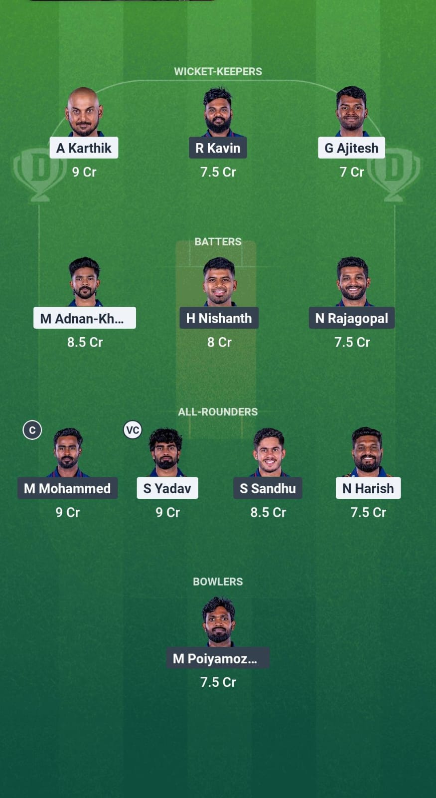 1000701195 NRK vs SS Dream11 Prediction Fantasy Cricket Tips Dream11 Team TNPL T20 2025