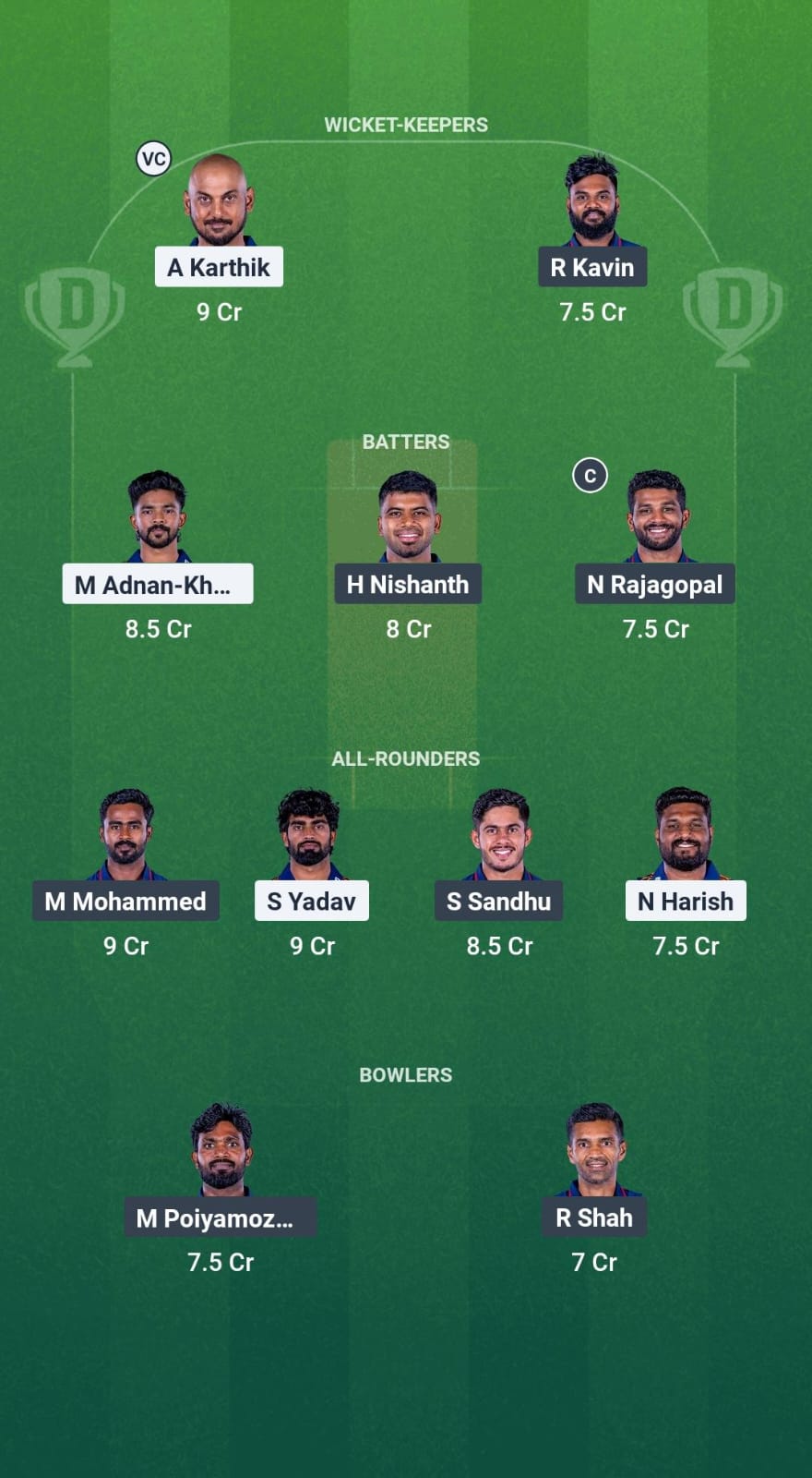 1000701198 NRK vs SS Dream11 Prediction Fantasy Cricket Tips Dream11 Team TNPL T20 2025