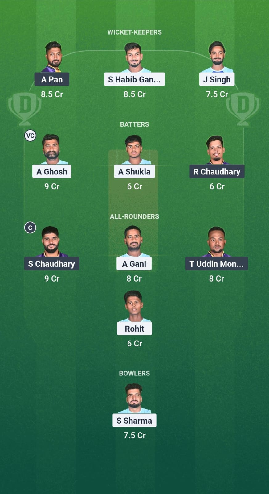 1000704763 AHW vs MK Dream11 Prediction Fantasy Cricket Tips Dream11 Team Bengal T20 Pro League 2025
