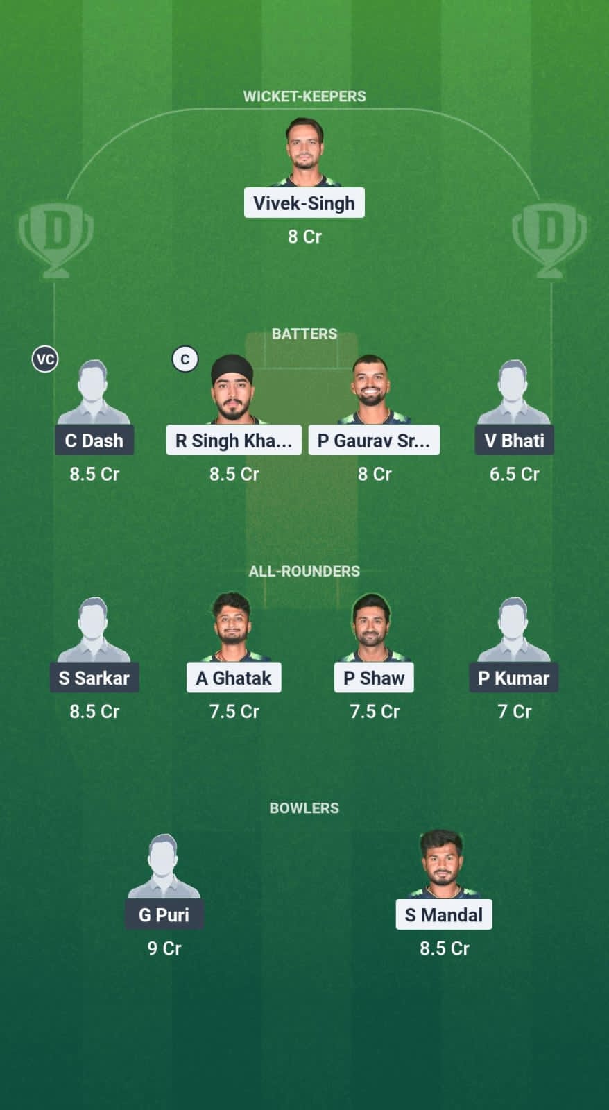 1000705874 RMW vs HD Dream11 Prediction Fantasy Cricket Tips Dream11 Team Bengal Pro T20 League 2025