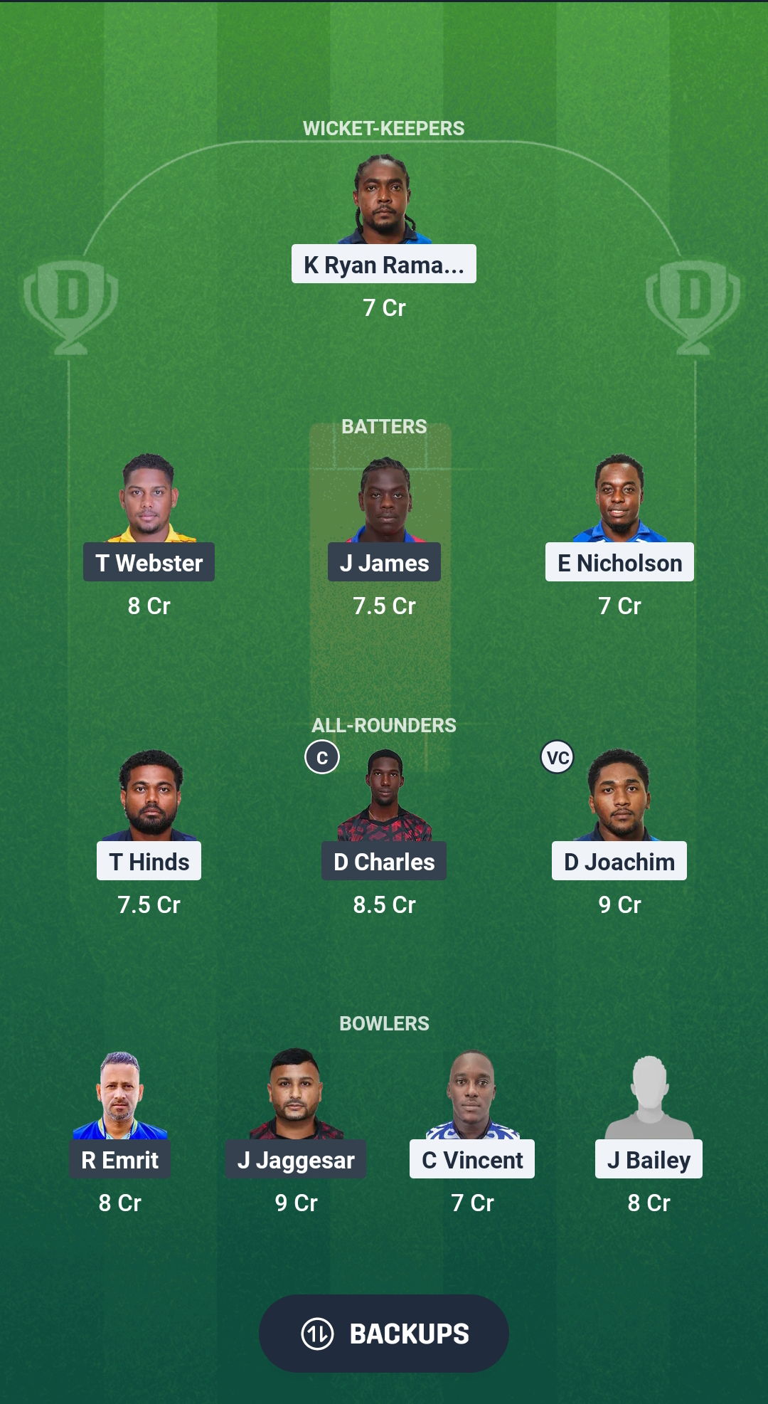 1000705975 TLS vs SCK Dream11 Prediction Fantasy Cricket Tips Dream11 Team West Indies T10 Trinidad Blast 2025