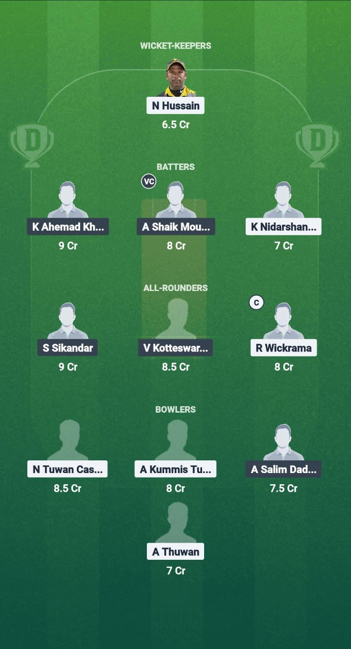 1000706551 YSS vs GUC Dream11 Prediction Fantasy Cricket Tips Dream11 Team Kuwait T20 Challengers League B 2025