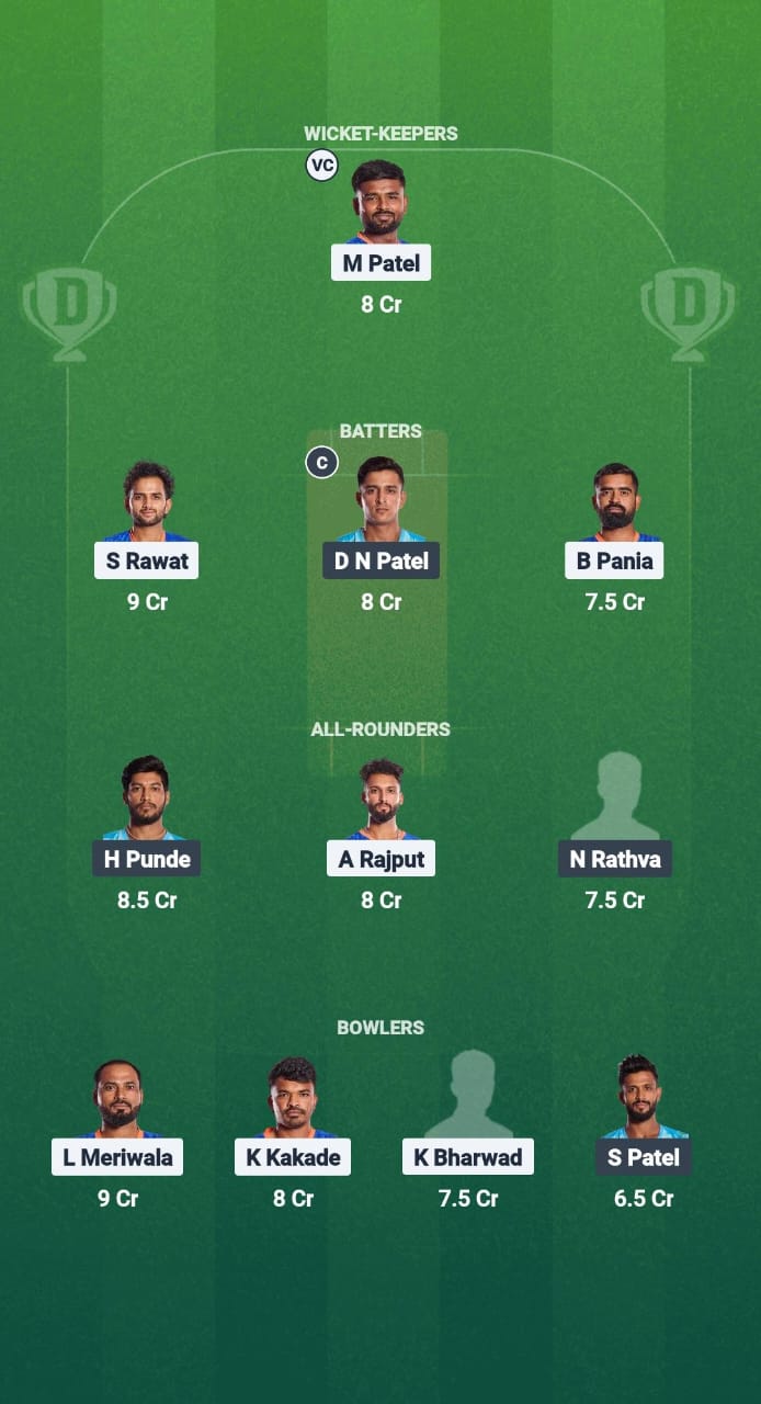 1000707133 DDZ vs AWS Dream11 Prediction Fantasy Cricket Tips Dream11 Team Baroda T20 Premier League 2025