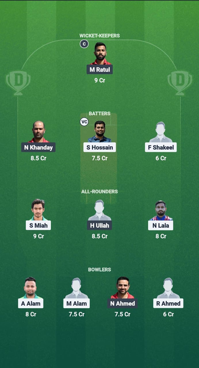PRT vs BRN Dream11 Prediction Fantasy Cricket Tips Dream11 Team ECS T10 Czechia Premier 2025 