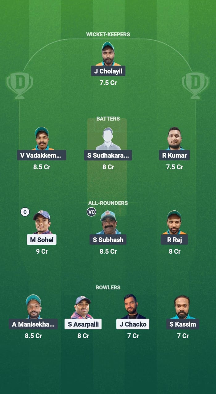 1000709933 TGS vs PC Dream11 Prediction Fantasy Cricket Tips Dream11 Team Kuwait T20 Challengers League B 2025