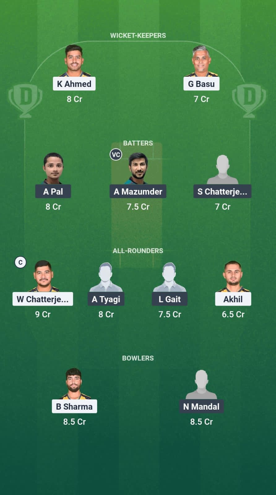 1000712586 SSM vs SSS Dream11 Prediction Fantasy Cricket Tips Dream11 Team Bengal Pro T20 League 2025