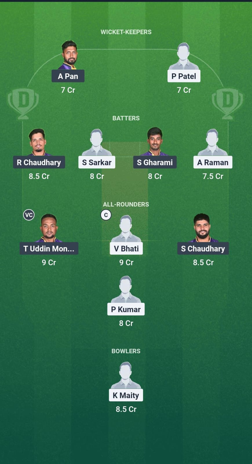 1000715107 HD vs MK Dream11 Prediction Fantasy Cricket Tips Dream11 Team Bengal Pro T20 League 2025