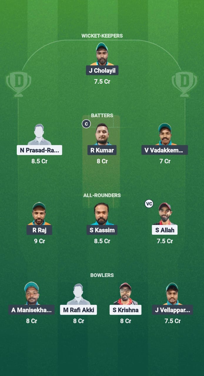 Thu-B vs PC Dream11 Forecast Fantasy Cricket Tips Dream11 Team Kuwait T20 Drawing League B 2025 