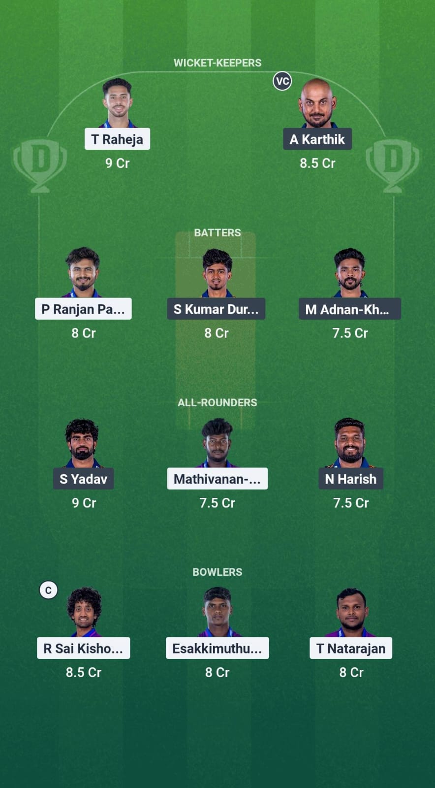 1000716365 1000716365ITT vs NRK Dream11 Prediction Fantasy Cricket Tips Dream11 Team TNPL T20 2025