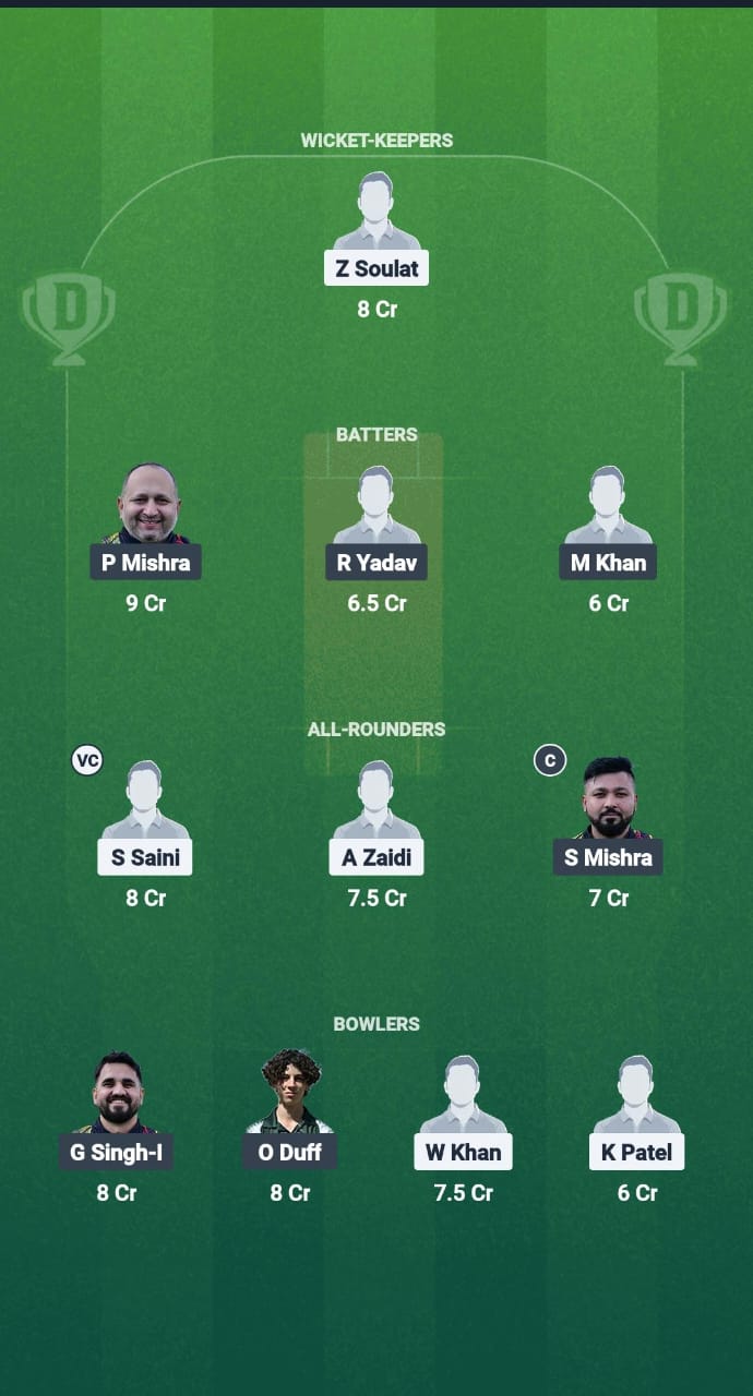 TRK vs SFS Dream11 Prediction Fantasy Cricket Tips Dream11 Team ECS T10 Bulgaria 2025 