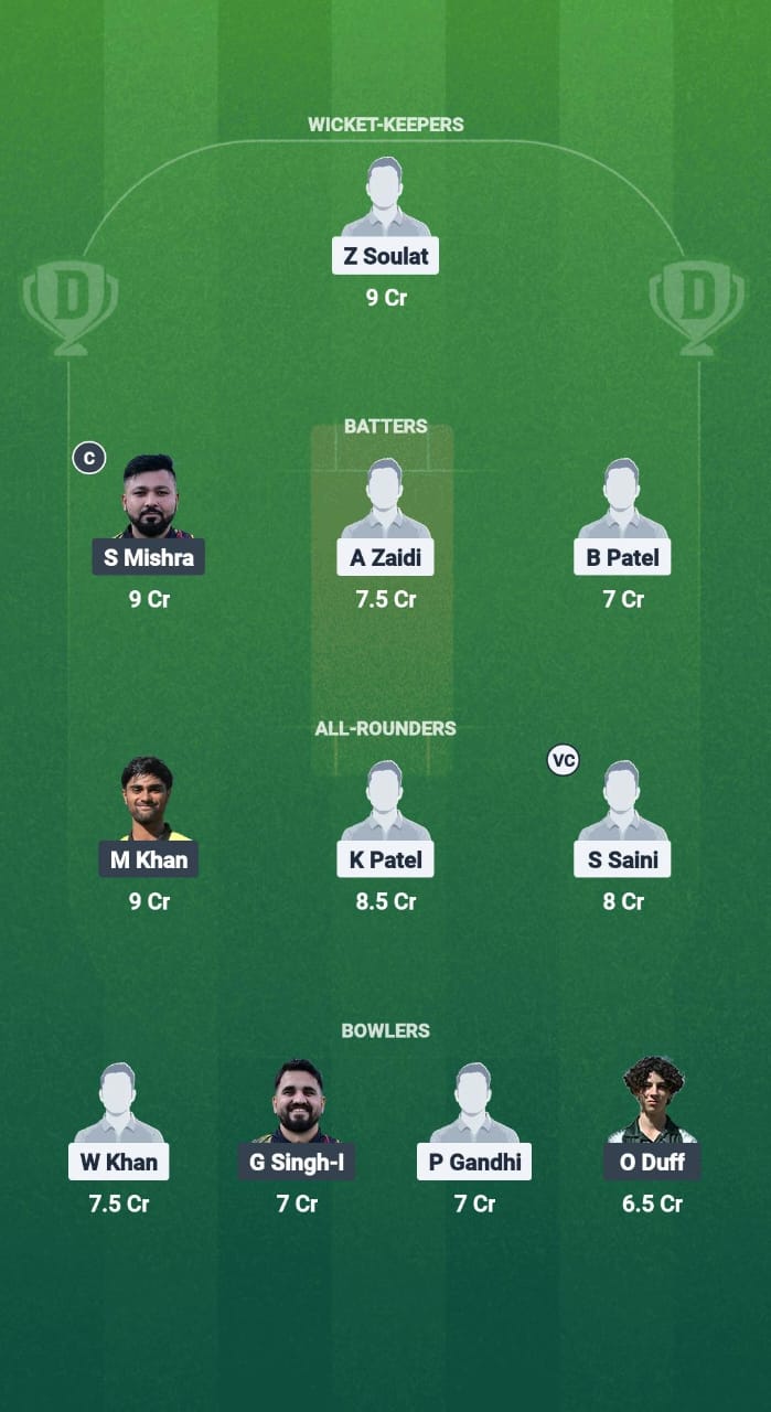Trk vs SFS Dream11 Forecast Fantasy Cricket Tips Dream11 Team ECS T10 Bulgaria 2025